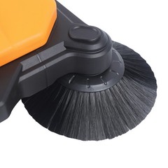 26″ Area Floor Push Sweeper Large Commercial Industrial Floor Clean Tool Outdoor