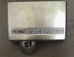 NEVER USED NOVA 5 Model 222 Automatic Hand Dryer – Chrome Finish