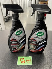 2x Hybrid Solutions Tire Shine Graphene Acrylic Turtle Wax Spray Coating 23 Oz
