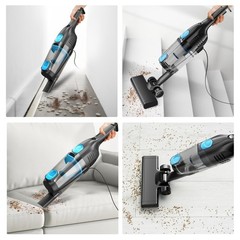 Vazone R6X Corded Stick Vacuum Cleaners For Home 20Kpa Powerful Suction Stick