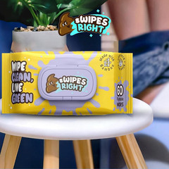 Flushable Wipes – Adult Cleaning Wipes for Sensitive Skin – Portable Travel Pack