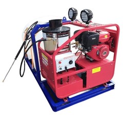 4000PSI Hot Water Pressure Washer w/ Tank 436 Gal on Skid SH-4000 Commercial