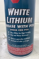 LPS 03816 White Lithium Grease with PTFE – 10 oz Aerosol Can, 1 Can