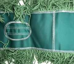TWO UNIMOP 53755 Duraclean Dust Mop Replacement Head 36″ Width 6.5″ ~ Green