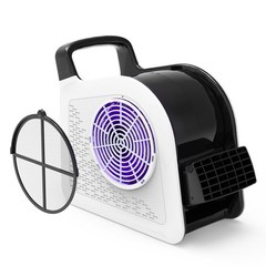 High Velocity Blower Floor Fan,355 CFM Air Mover Fan for Job Site and Home, F…
