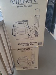 Brand New Viruserv Electrostatic Backpack Sprayer-