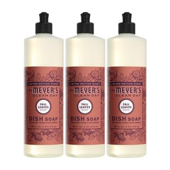 CLEAN DAY Dish Soap, Fall Leaves Scent, 16 fl oz (Pack of 3)