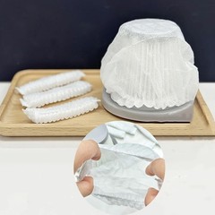 UtySty 100 Pack Hand Vacuum Filter Cover 10*7 cm/3.94*2.76 in, White