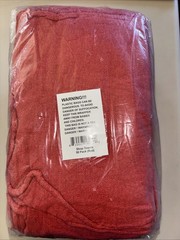Red Shop Towels Cleaning Wiping Cotton Rags Sealed50ea SameDayHandling &FastUSPS
