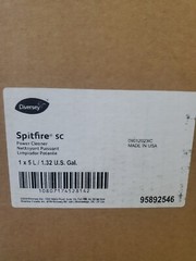DIVERSEY Solvent Cleaner: Spitfire, 21, Fits RTD Dispenser Series, 1.5 L, Pine