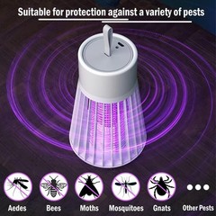 Sonicpulse Bug Zapper Rechargeable Mosquito Zapper Safety Grid Portable