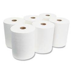 Morcon Paper VT8010 10″ x 700′ 1-Ply TAD Roll Towels – White (6 Rolls/CT) New