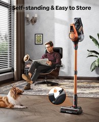 Fieety Cordless Vacuum Cleaner 650W 55Kpa 70Mins Powerful Vacuum Cleaners For