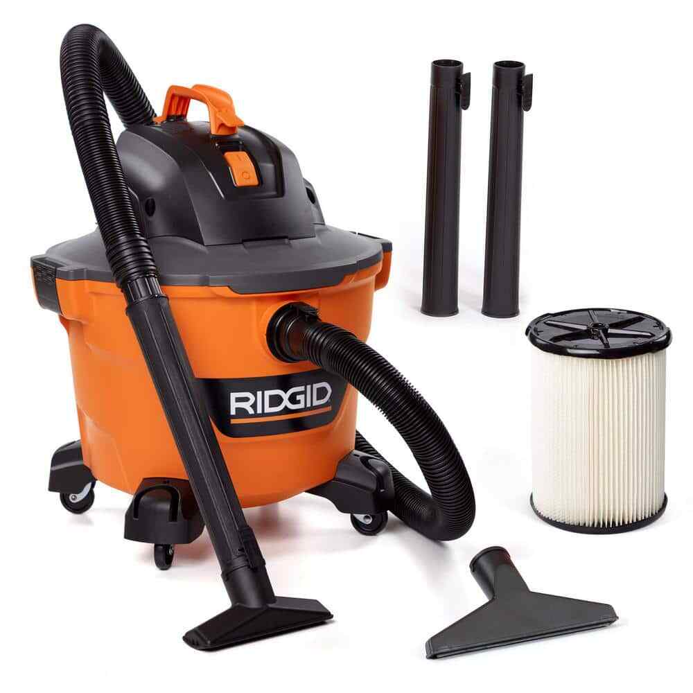 RIDGID 9 Gallon 4.25 Peak HP NXT Wet/Dry Vac w/ Debris Filter & Locking Hose