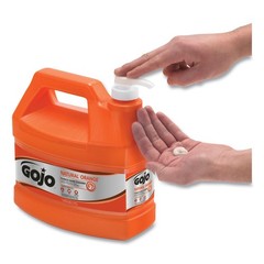 GOJO 095502CT 1 gal. NATURAL ORANGE Pumice Hand Cleaner – Citrus (2/Carton) New