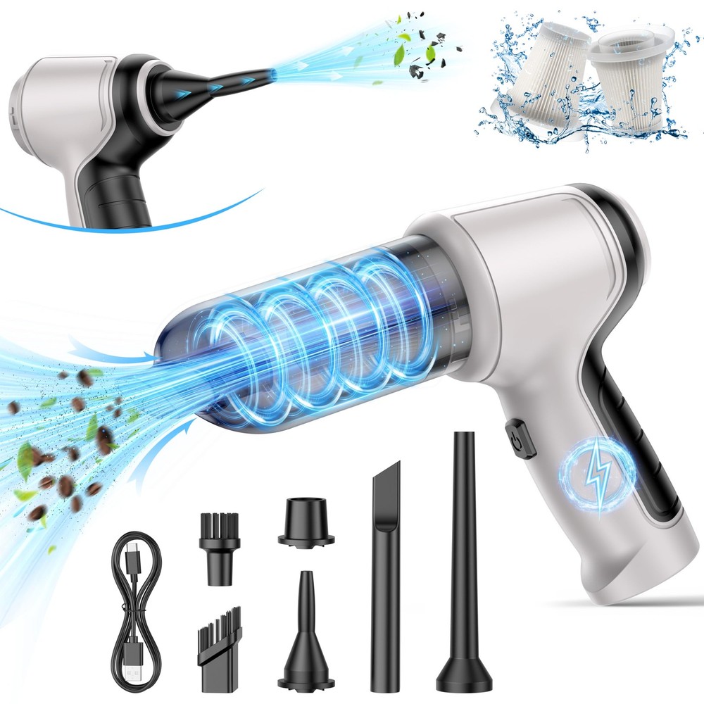 Ihe Car Vacuum Cleaner 15000Pa Handheld Cordless Rechargeable Wet Dry Vacuum