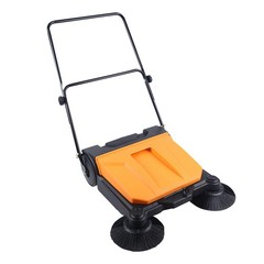 26″ Area Floor Push Sweeper Large Commercial Industrial Floor Clean Tool Outdoor