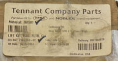 NEW Tennant 761501 Filter Bag Lift Kit for Model 830 Sweeper