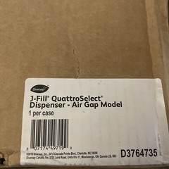 Diversey D3764735, J-Fill Quattro Select Airgap Chemical Mixing Dispenser