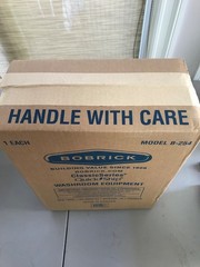 Bobrick B-254 ClassicSeries Recessed Sanitary Napkin Disposal – Stainless Steel