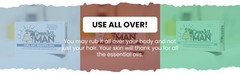 – Solid Shpoo Bar Rich Lather 3 in 1: Hair, Beard &