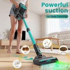 Zefiro 450W Cordless Vacuum Cleaner45Mins Runtime Vacuum Cleaners For Home
