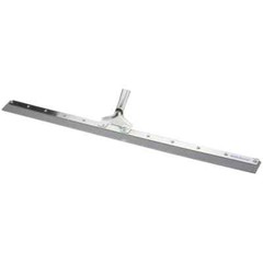 PRO-SOURCE Gray 36″ Wide Rubber Blade Floor Squeegee, Tapered Handle Connection