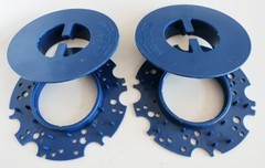 2 PAD RETAINERS FOR TENNANT T2, T3,5100,5200,5300,SPEED SCRUB 1701, 1 LOT=2 EACH