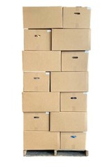 Pallet of Colored Sweatshirt Rags (25 LB) – 35 Boxes – 875 LB – Free Shipping!!!