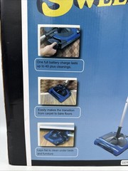 Gordon Brush Speedy Sweep Cordless Commercial Battery Sweeper
