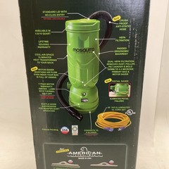 Mosquito Super HEPA 3.0 Gold 10-1011 10 Qt Backpack Vacuum New In Box