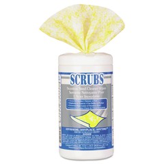 SCRUBS 91930 9.75″ x 10.5″ Stainless Steel Cleaner Towel – Lemon (30/CN) New