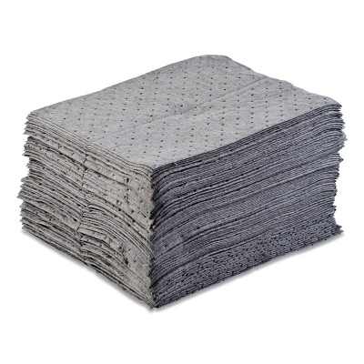 Sorbent Pad, Heavy-Weight, Absorbs 20.5 gal, 15 in x 17 in ORS Nasco Anchor