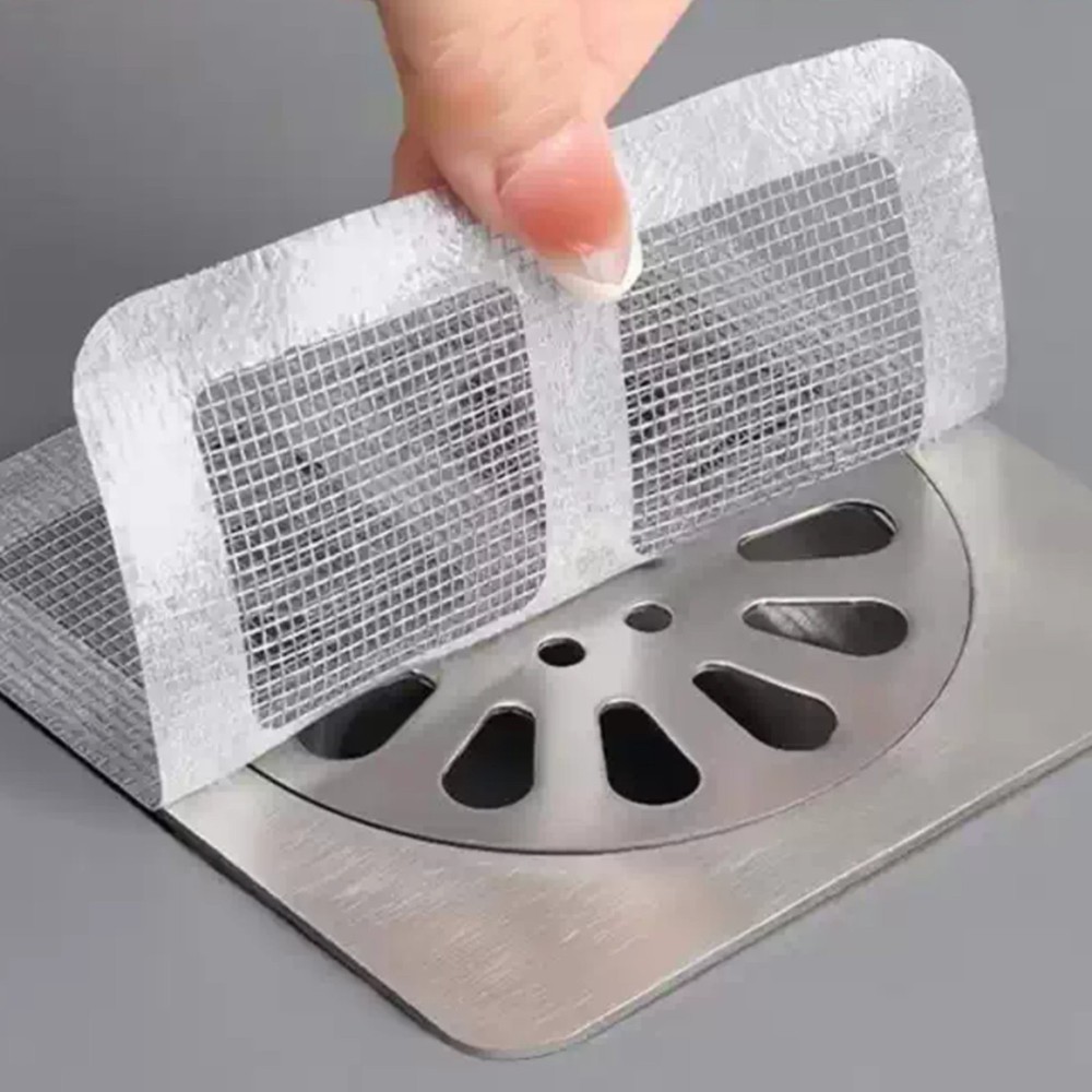 Shower Drain Hair Catcher Stick-on Hair Catcher Sticker Disposable