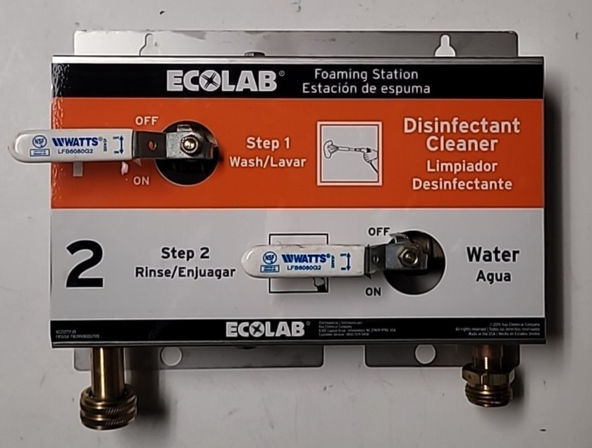 Ecolab 2 Lever Foaming Station 92212717-01
