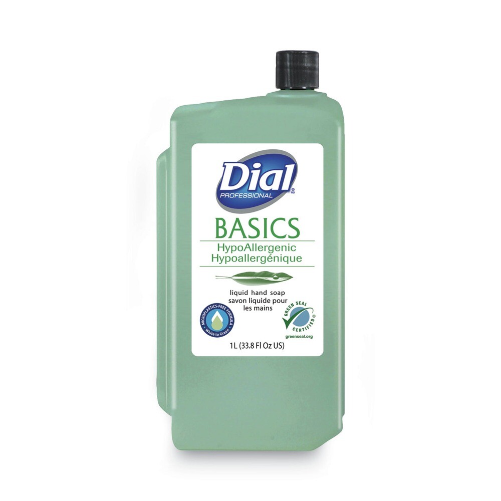 Dial Professional 33821 Basics MP Free Liquid Hand Soap – Unscented 8/CT New