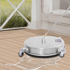 2-Nozzles Round Stainless Steel Surface Cleaner Surface Cleaning Machine 5000PSI