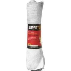 (30)-Trimaco SuperTuff 14 In. x 17 In. White Terry Cloth Towels (6 each Pack)
