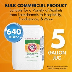 Arm & Hammer Arm Hammer Liquid Laundry Detergent Professional Sensitive Skin 5