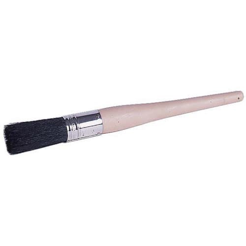 Weiler 40020 #8 Oval Sash Brush 15/16in x 3in Black China Bristle