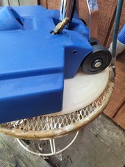 Powr-flite PEB TM floor Extractor Industrial Machine W/hoses