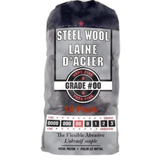 Roy Mountain Goods #00 Steel Wool Pads – 12 Pa of Very Fine Pads for