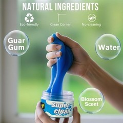Cleaning Gel, Interior Cleaner Slime, Putty Auto Detailing Tools K Color: Blue