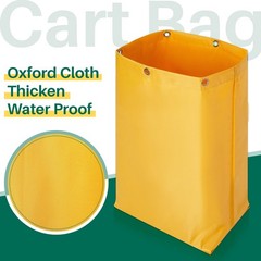 16 x 11 x 27 inch Janitorial Cleaning Cart Bag High Capacity Commercial Janit…