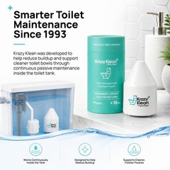Krazy Klean Automatic Toilet Cleaner – Continuous 4.25 Ounce (Pack of 1)