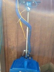 Powr-flite PEB TM floor Extractor Industrial Machine W/hoses
