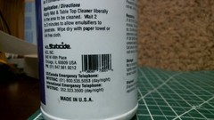 Acl Staticide 6001 Mat And Table Top Cleaner, 32 Oz. REFIL 3 PK