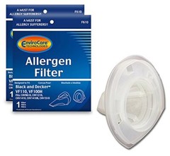 EnviroCare Premium Replacement Allergen Vacuum Cleaner Filters made to fit Bl…