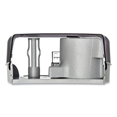 San Jamar R3600TBK VersaTwin Tissue Dispenser Classic Transparent Blk Pearl New