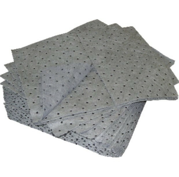 Oil-Dri L90902 15″ W x 19″ L Universal Heavy Weight Bonded Perforated Pads (C1)